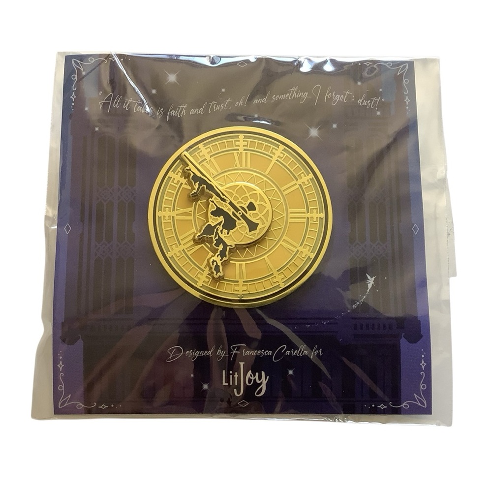 New Peter Pan Spinner Pin LitJoy